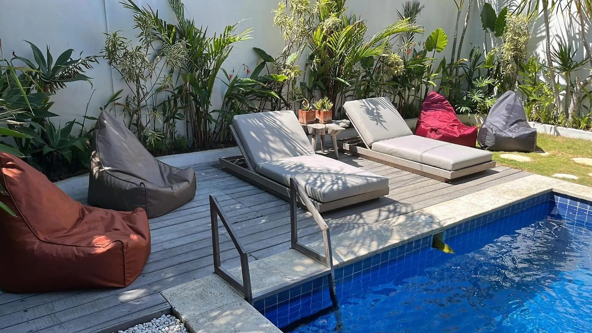 New Peaceful 4 Master Bdrm Suites Villa Legian Kuta  Indonesia